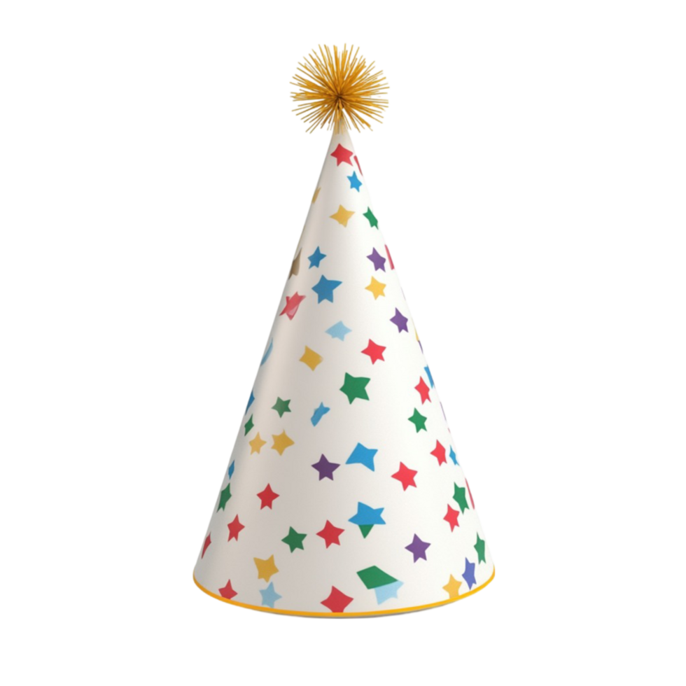 birthday hat on cactus